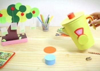 Te de manzana – Cute Paper Animation