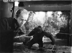 Harryhausen Animating Mighty Joe Young