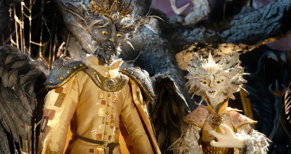 Stop-motion characters from the Mexican feature film Soy Frankelda