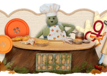Google Honors The Tiny Chef with Thanksgiving Day Doodle